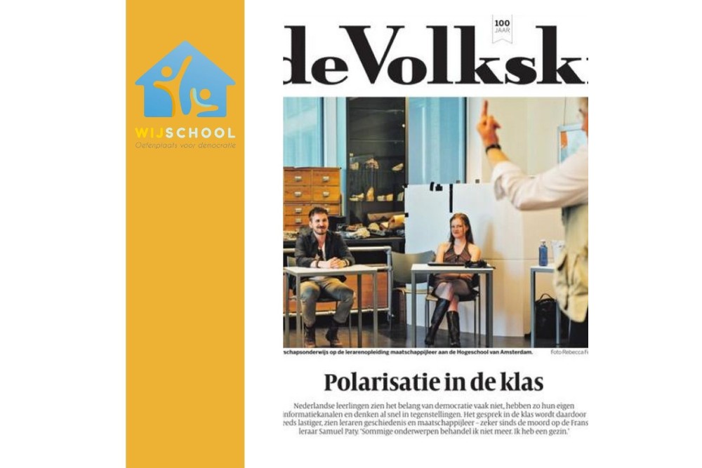 ‘Veel Nederlandse scholieren laat het koud: de democratie’